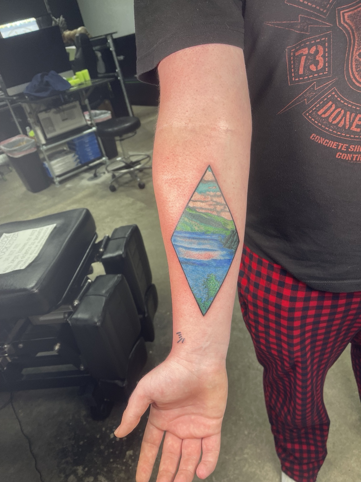 Recovered tattoo still