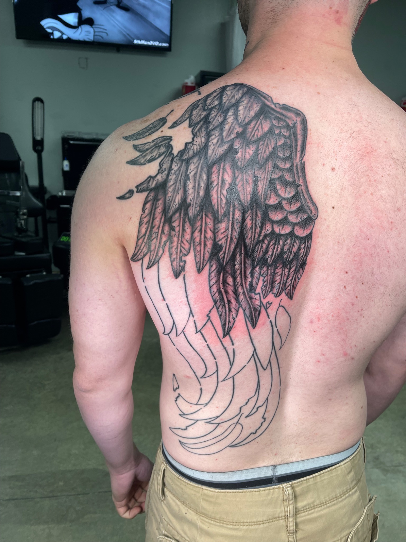 Recovered tattoo still
