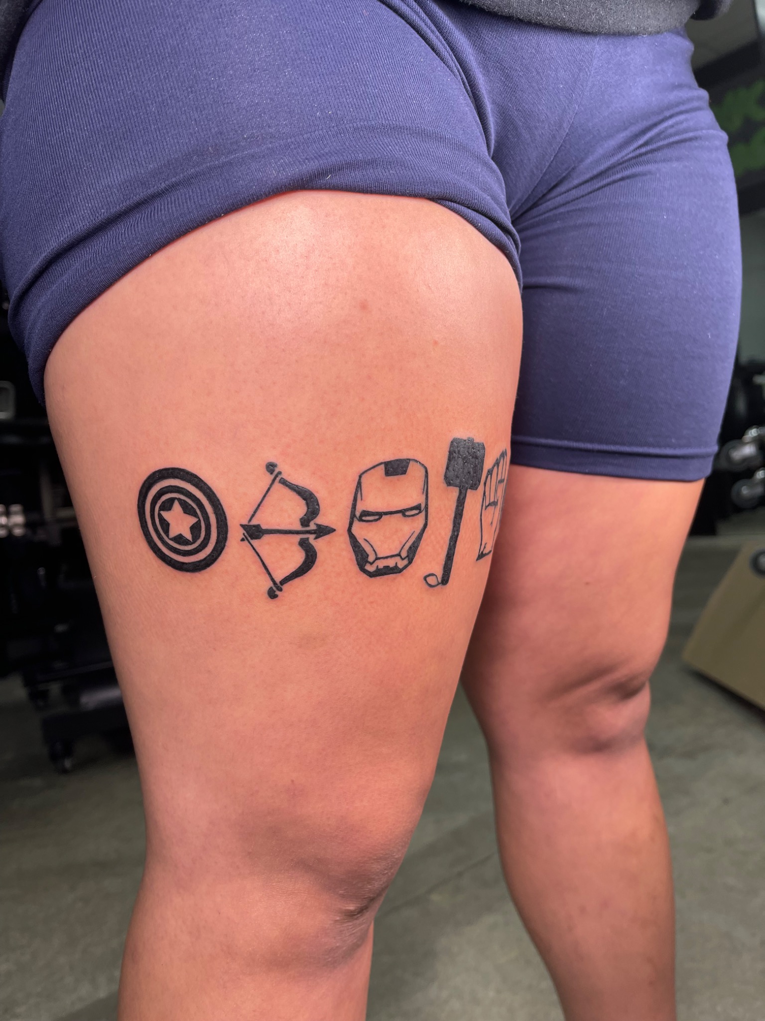 Recovered tattoo view