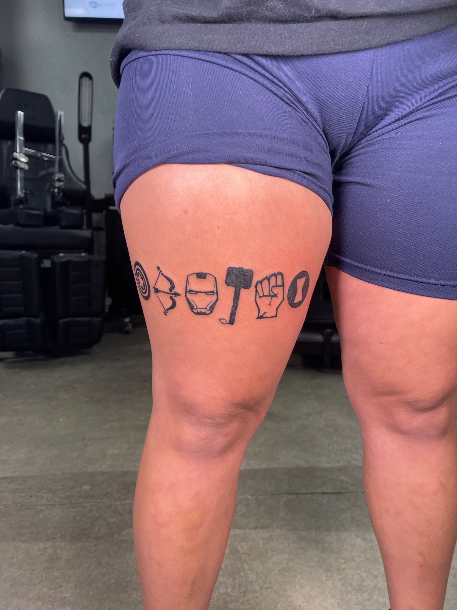 Recovered tattoo view