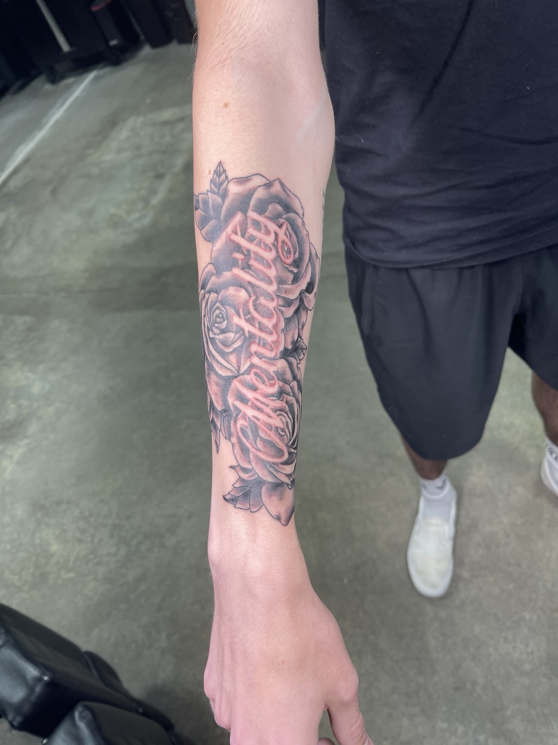 Recovered tattoo view