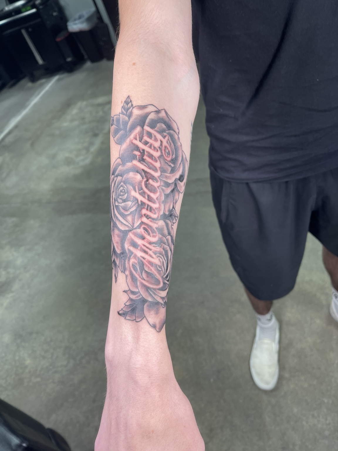 Recovered tattoo still