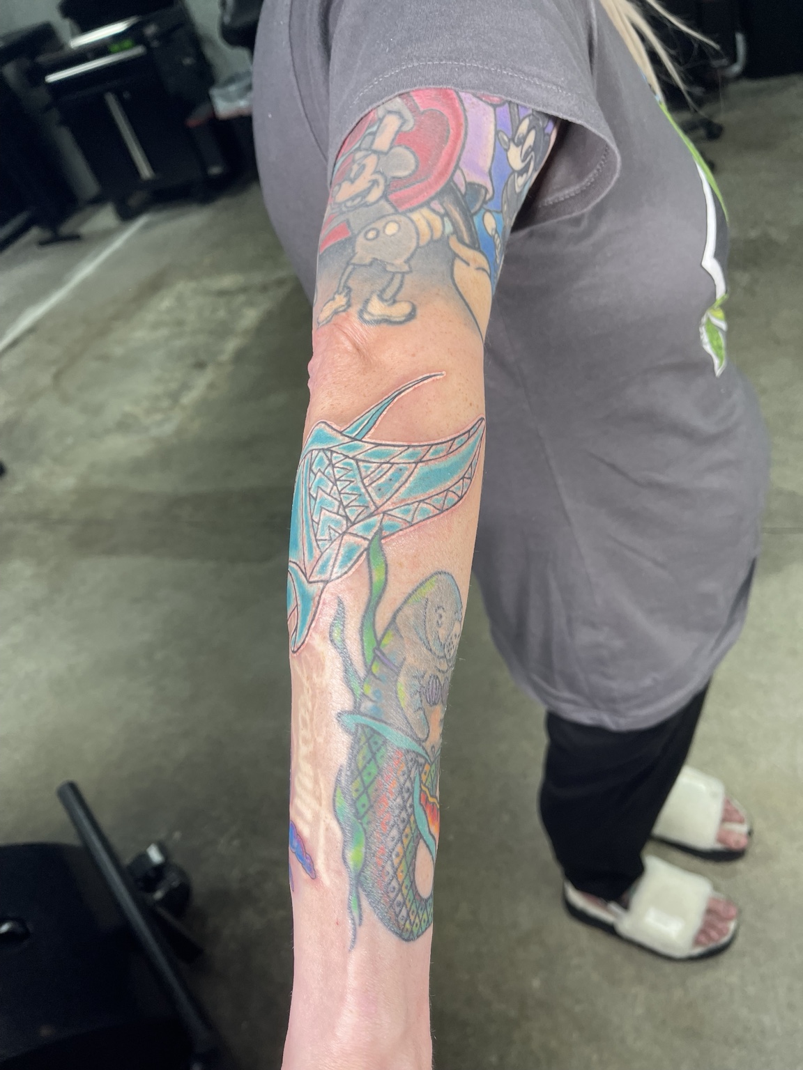 Recovered tattoo view