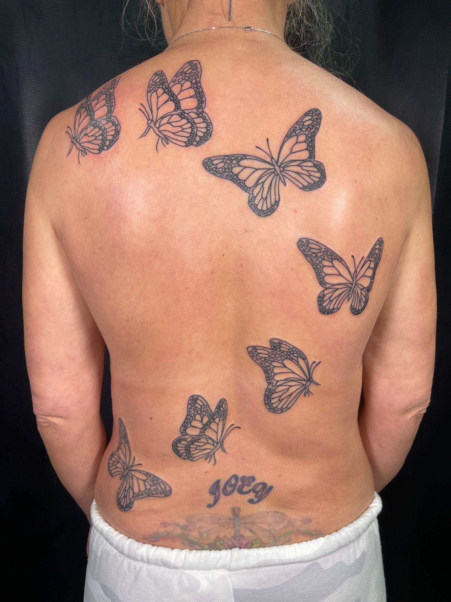 Recovered tattoo view