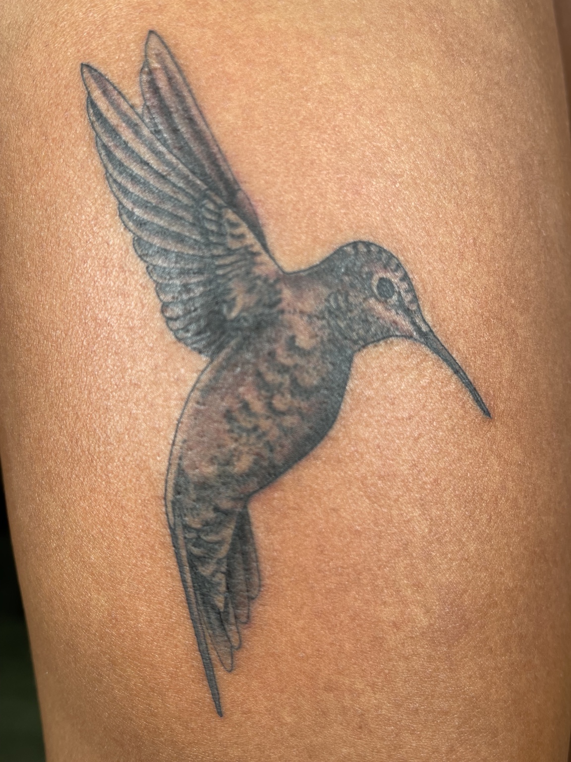 Hummingbird tattoo