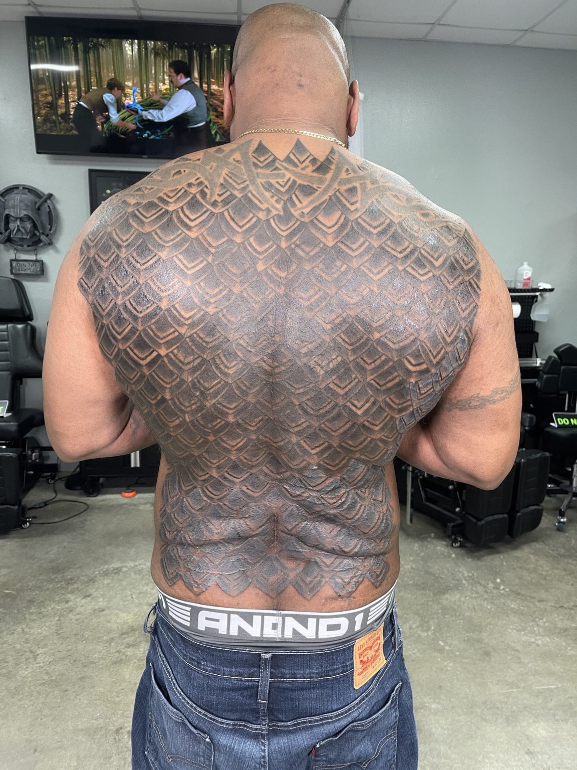 Recovered tattoo view