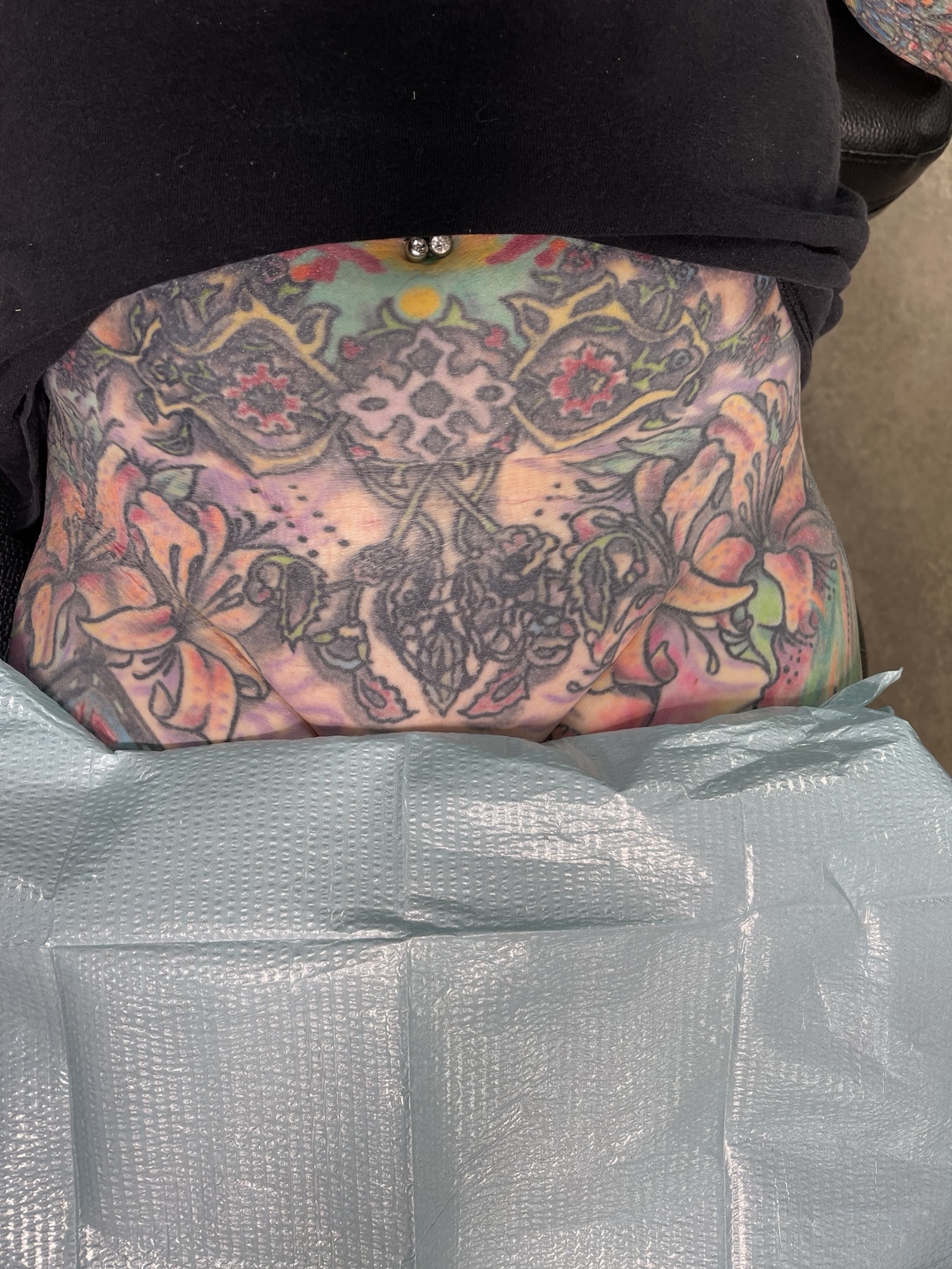 Recovered tattoo view