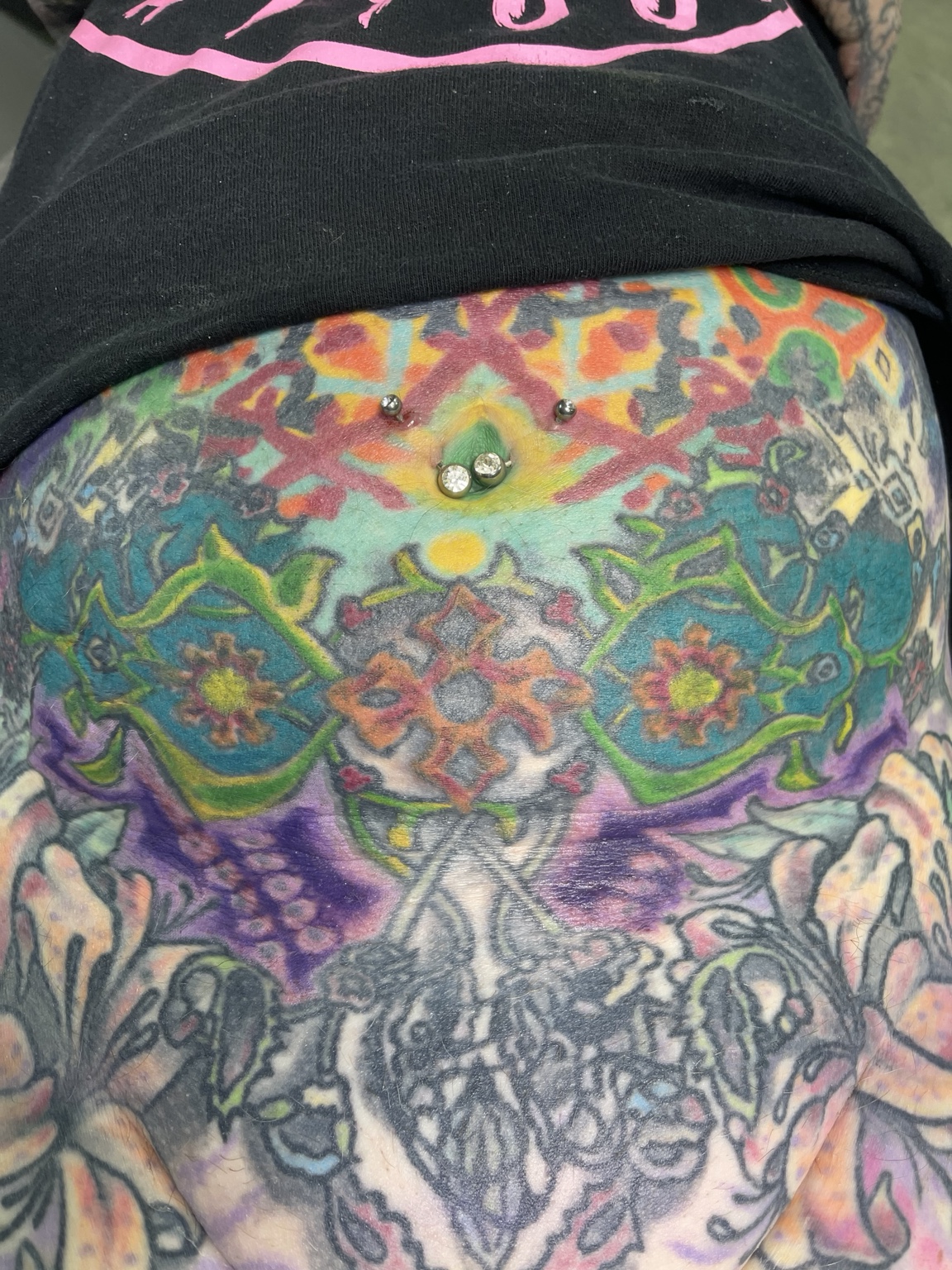 Recovered tattoo view