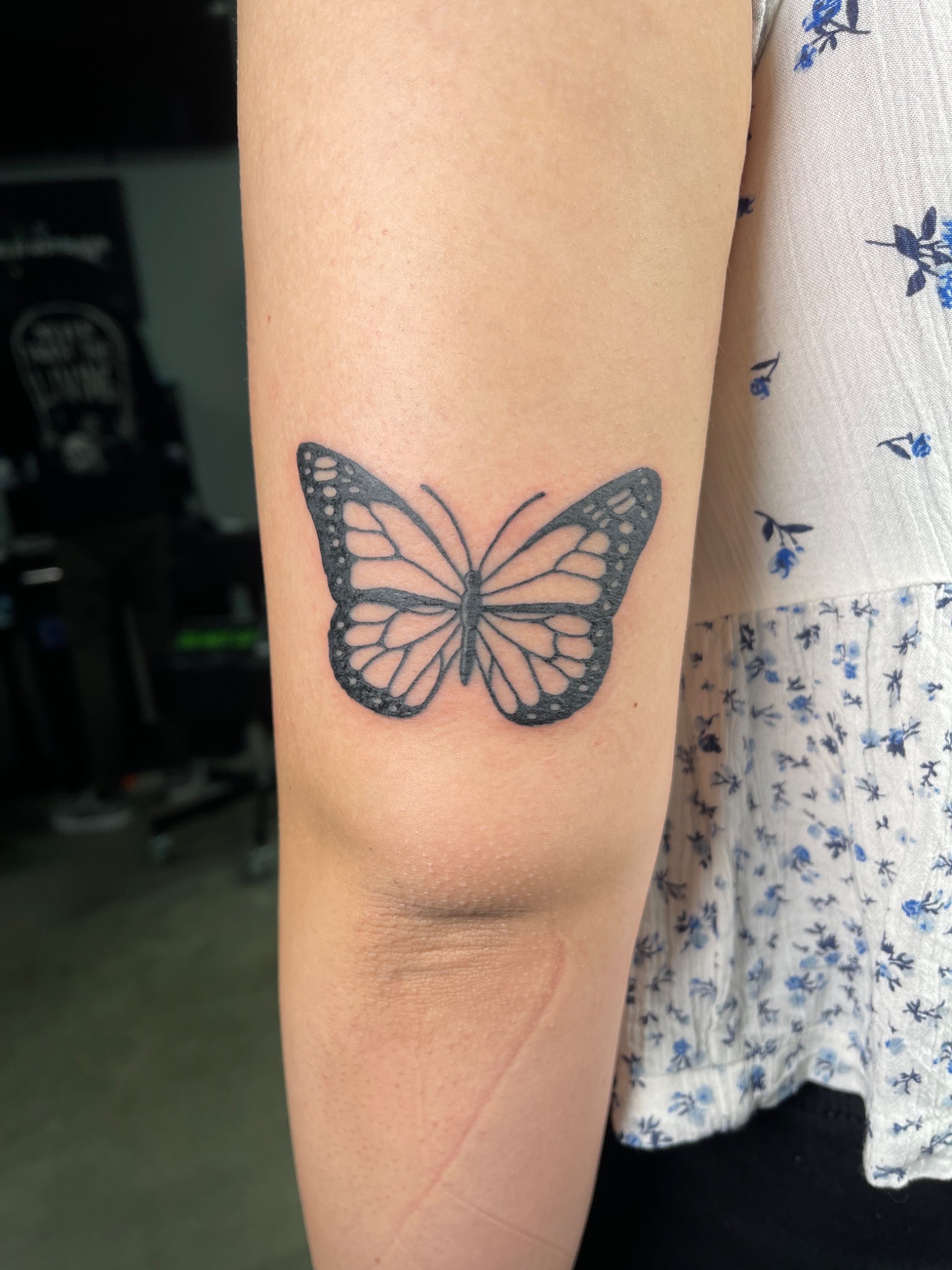 Recovered tattoo view