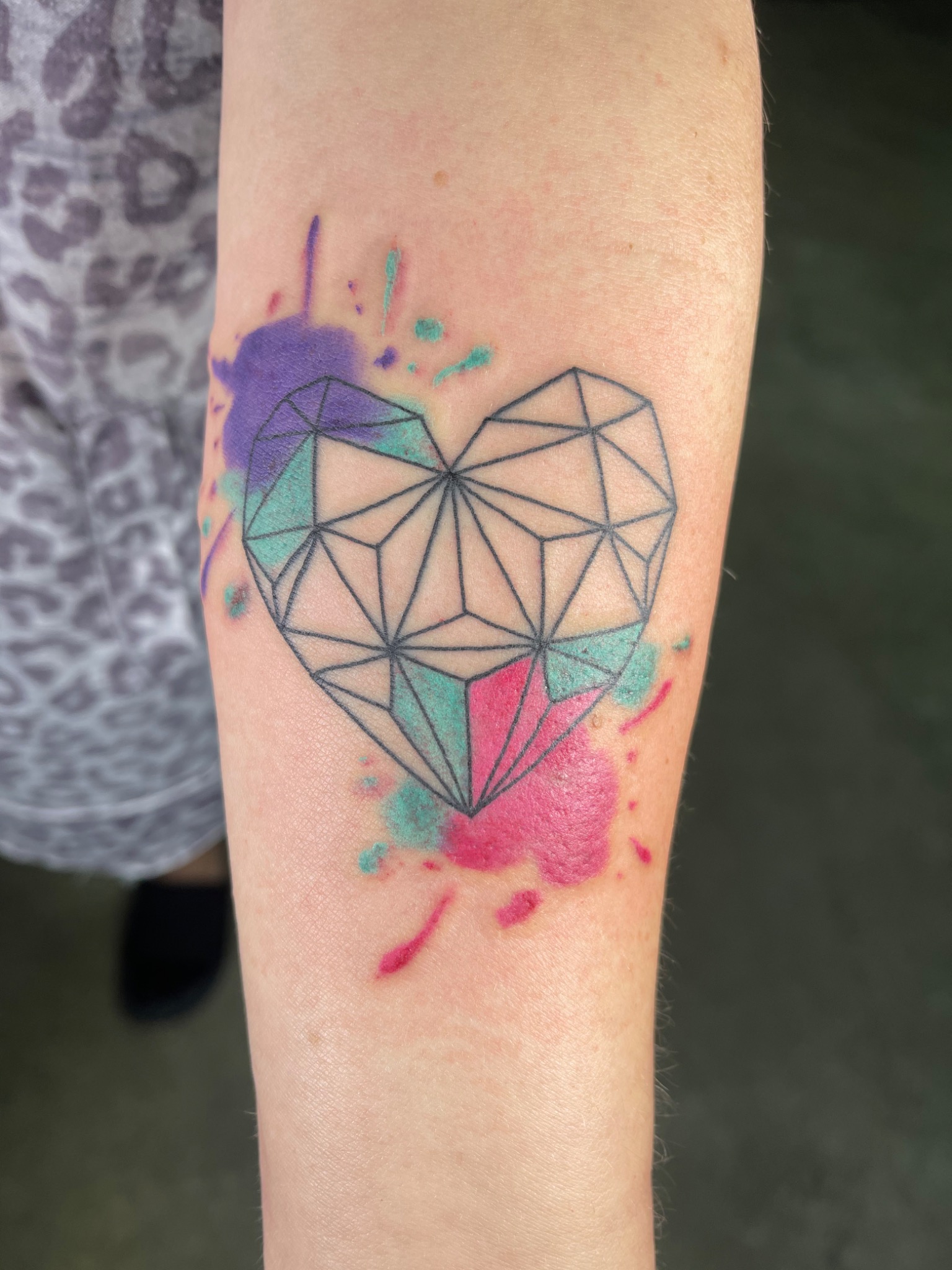 Recovered tattoo view