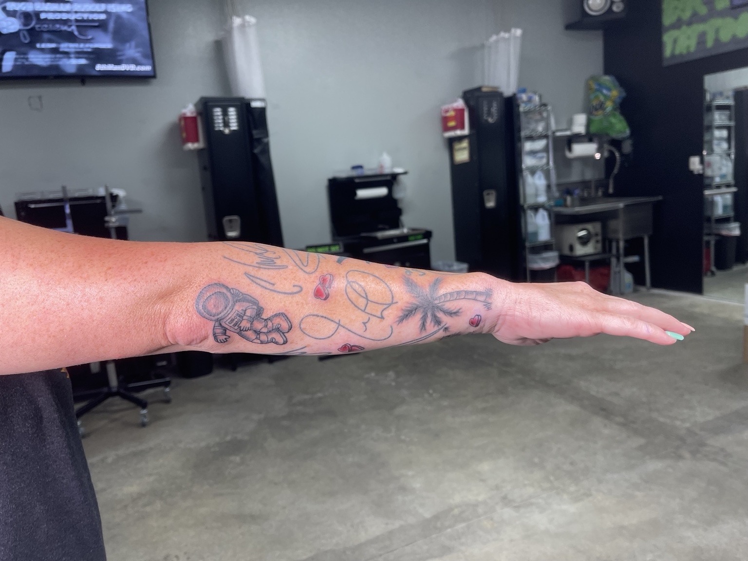 Recovered tattoo view