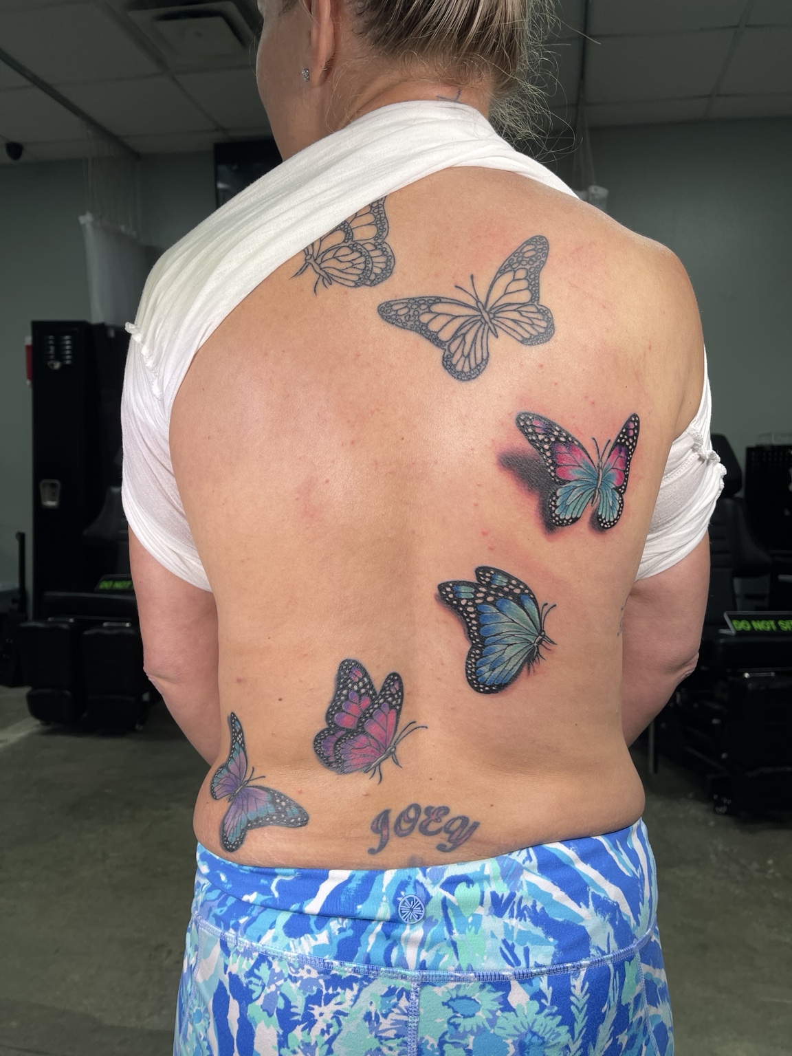 Recovered tattoo view