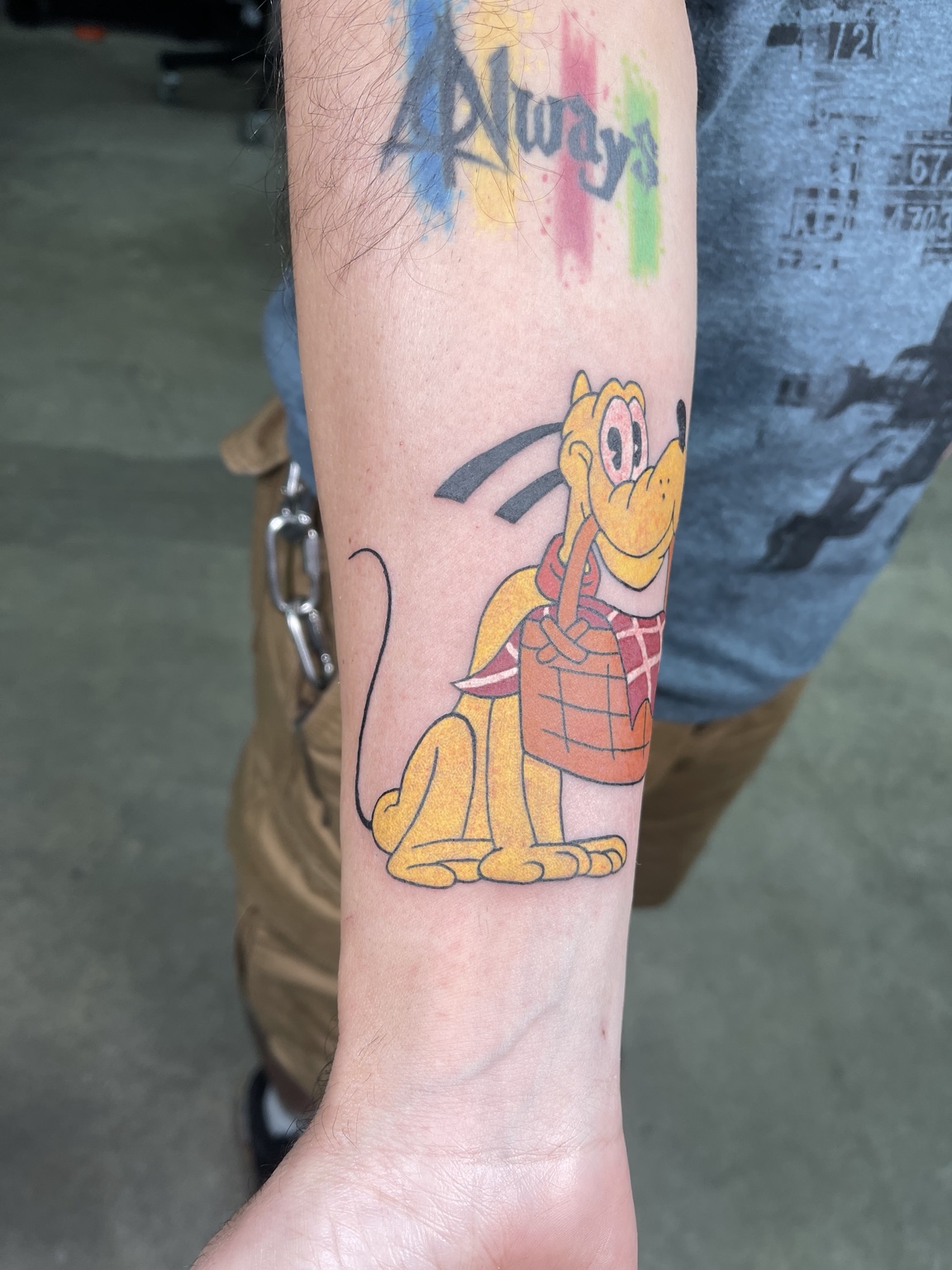 Recovered tattoo view