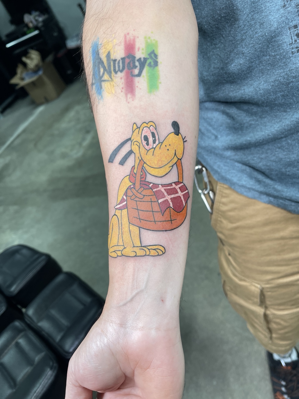 Recovered tattoo view