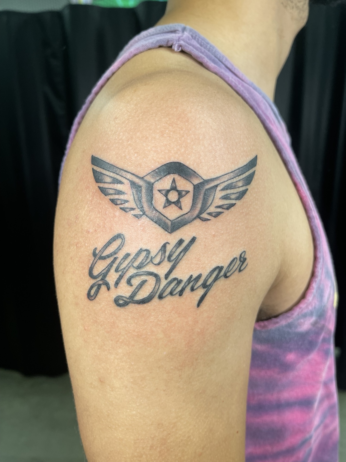 Gypsy Wanderer style tattoo