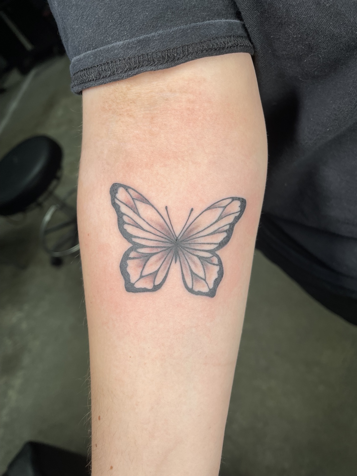 Recovered tattoo view