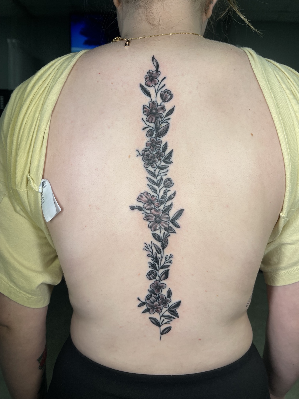Recovered tattoo view
