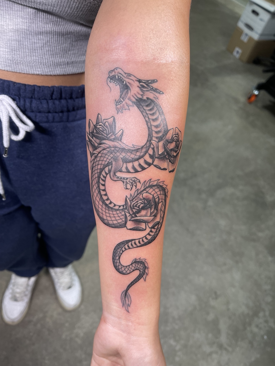 Recovered tattoo still