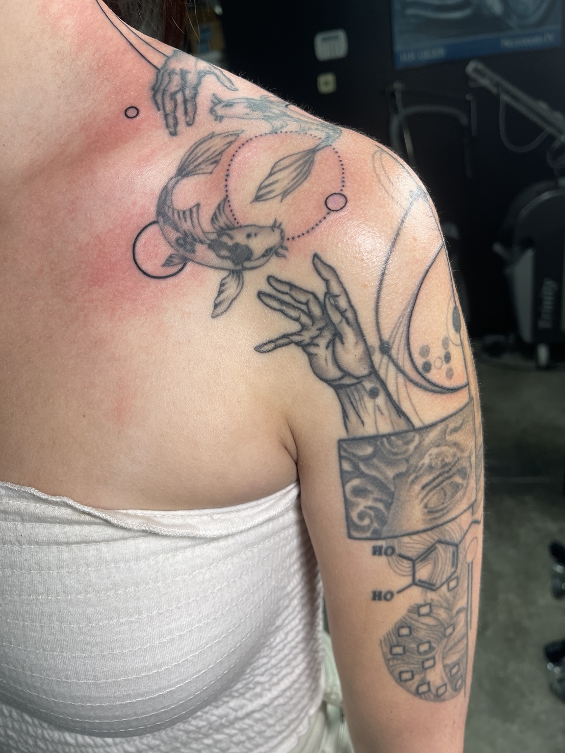 Recovered tattoo view