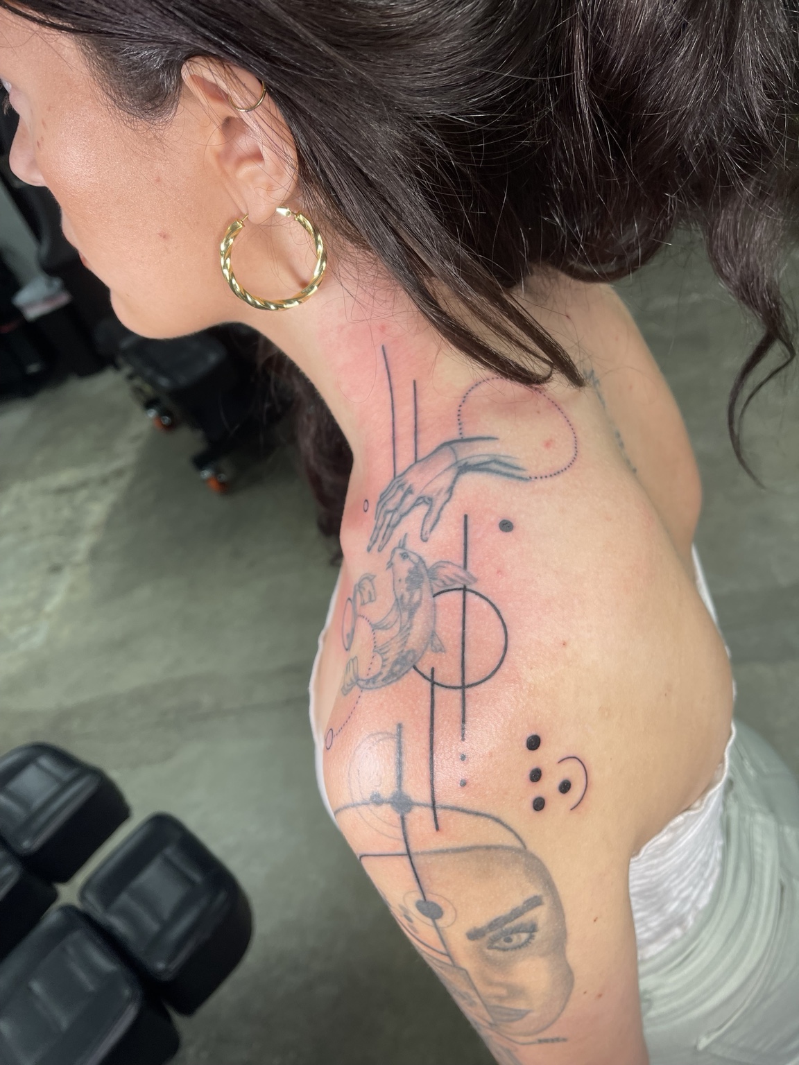Recovered tattoo view