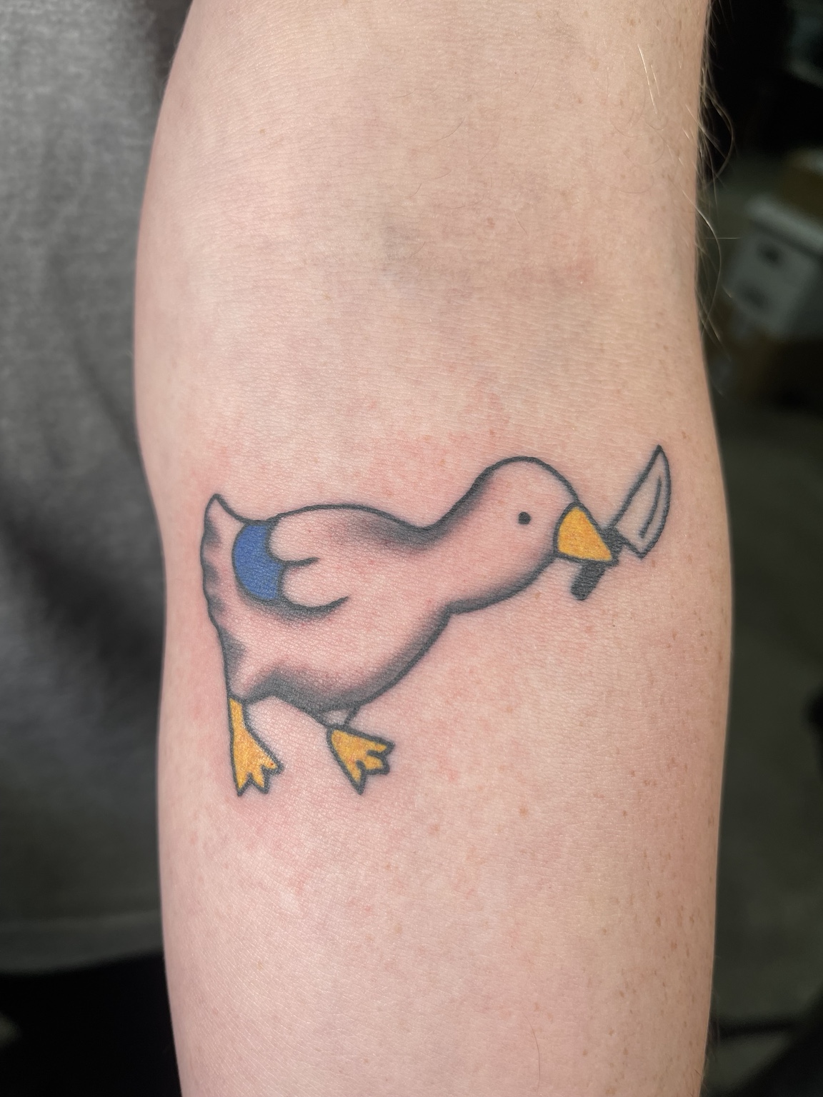 Recovered tattoo view