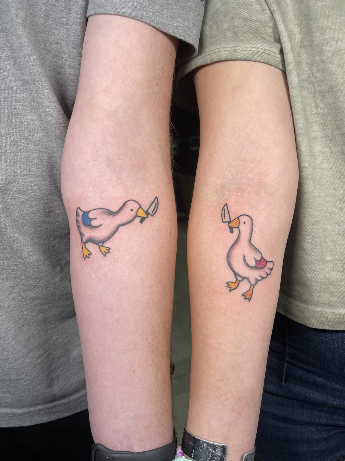 Recovered tattoo view