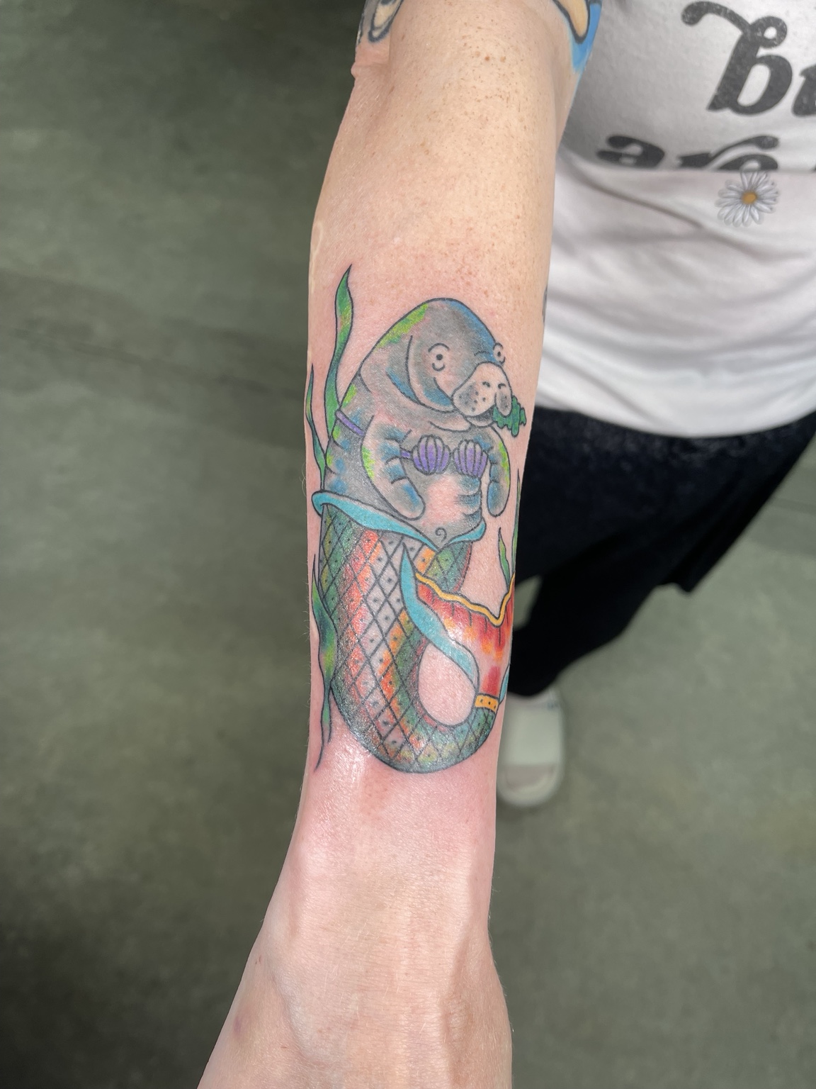 Recovered tattoo view