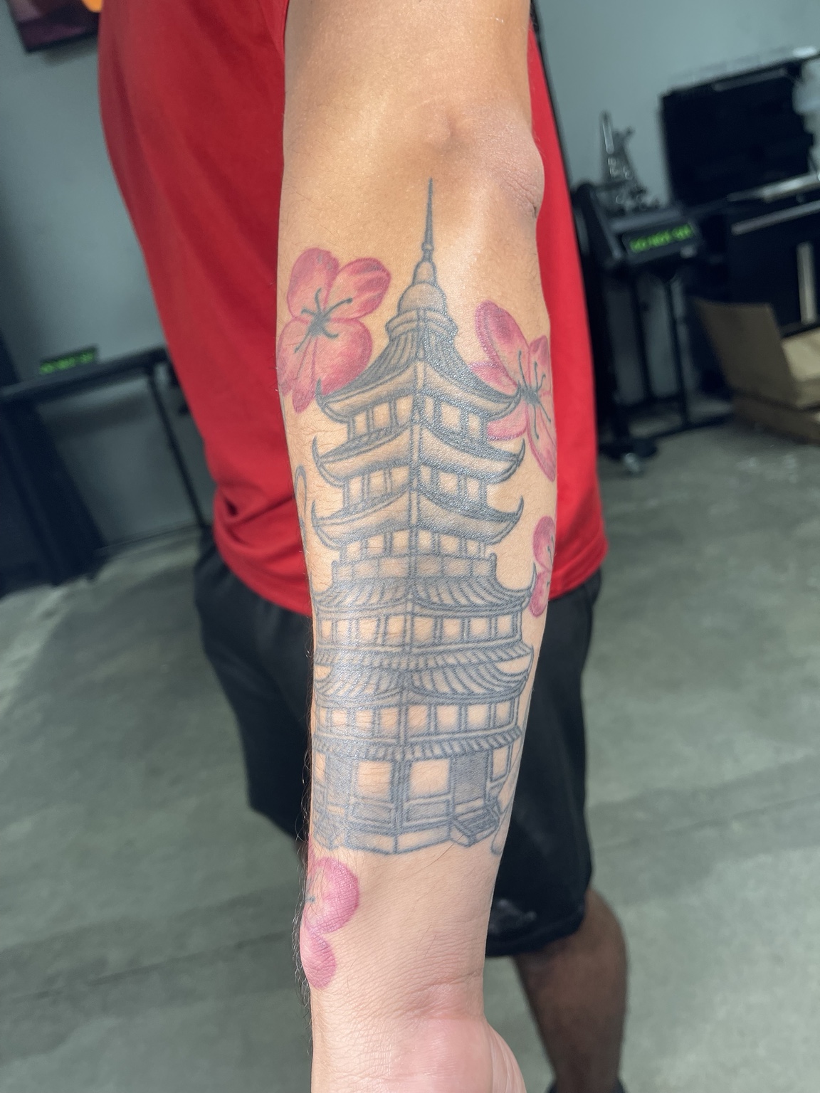 Recovered tattoo view