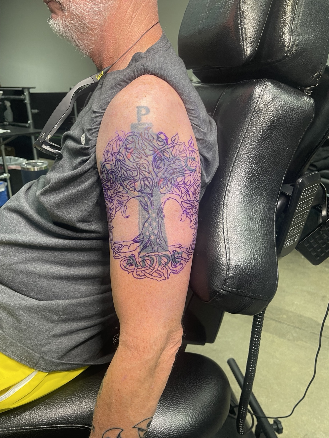 Recovered tattoo view