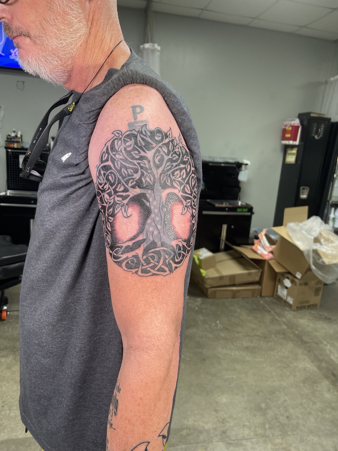Recovered tattoo view