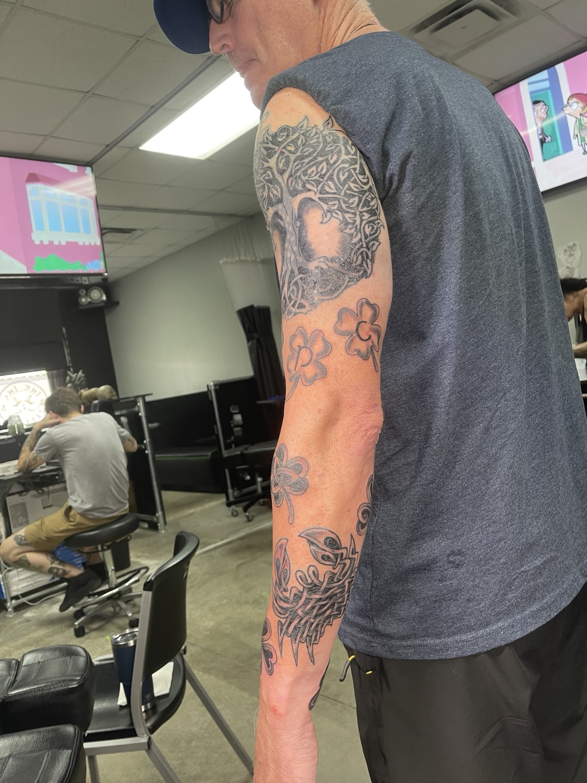 Recovered tattoo view
