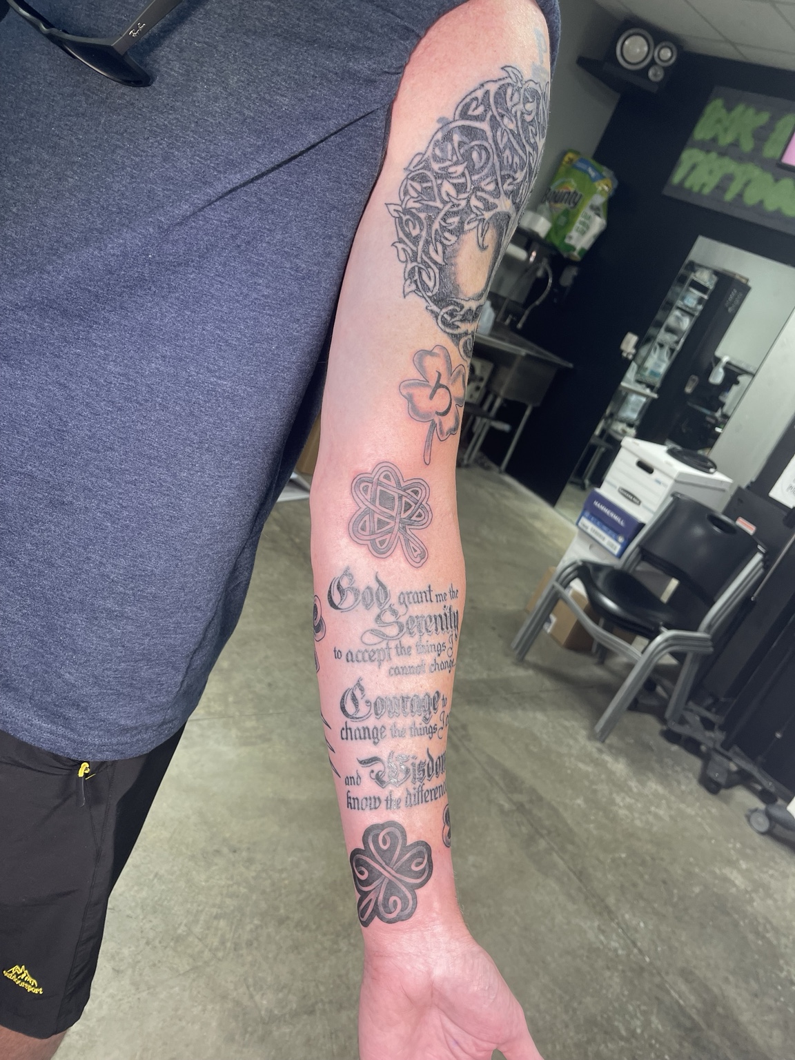 Recovered tattoo view