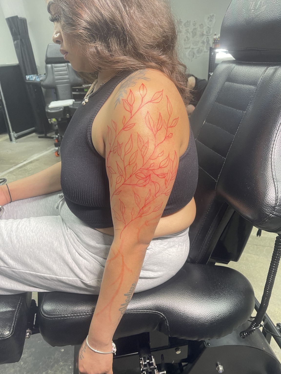 Recovered tattoo view