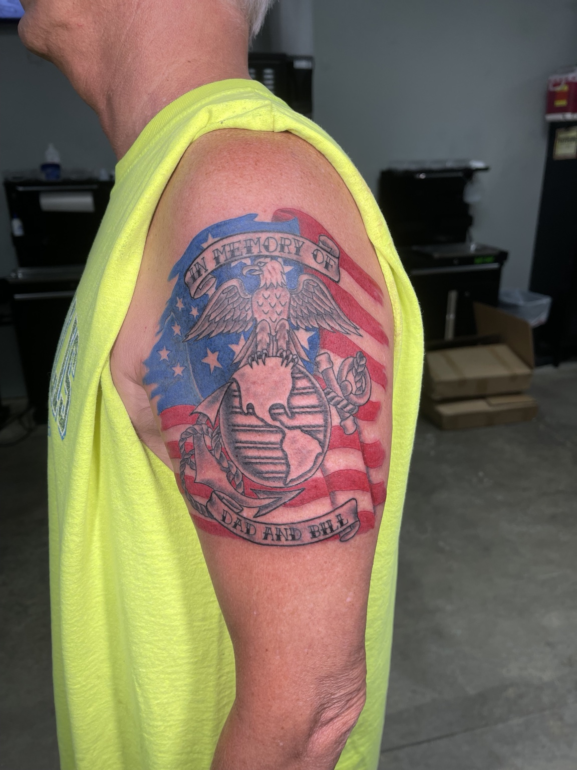 Recovered tattoo still