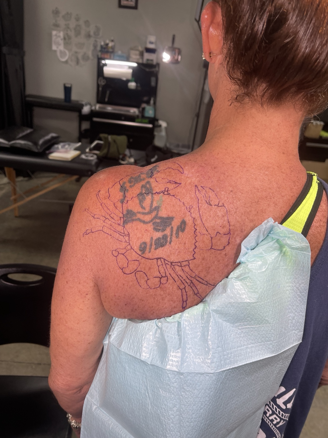 Recovered tattoo view