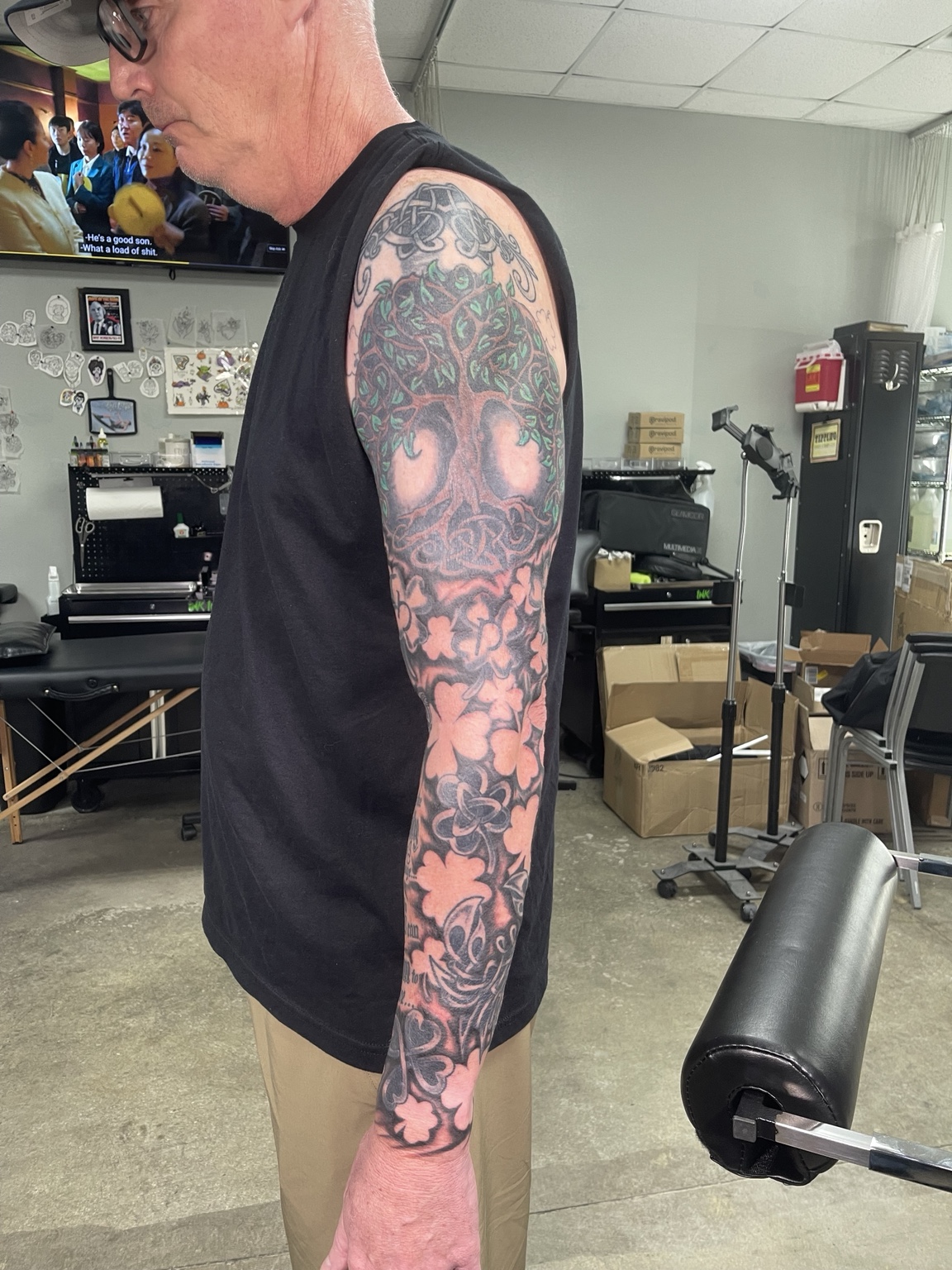 Recovered tattoo view