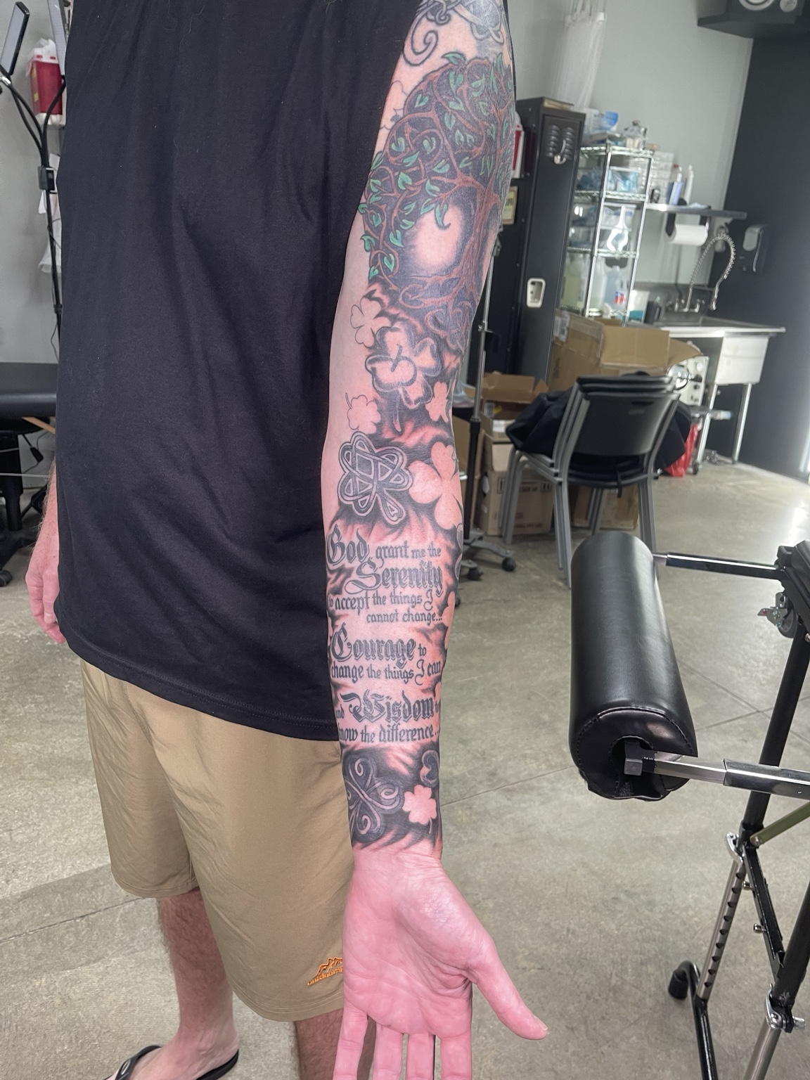 Recovered tattoo view