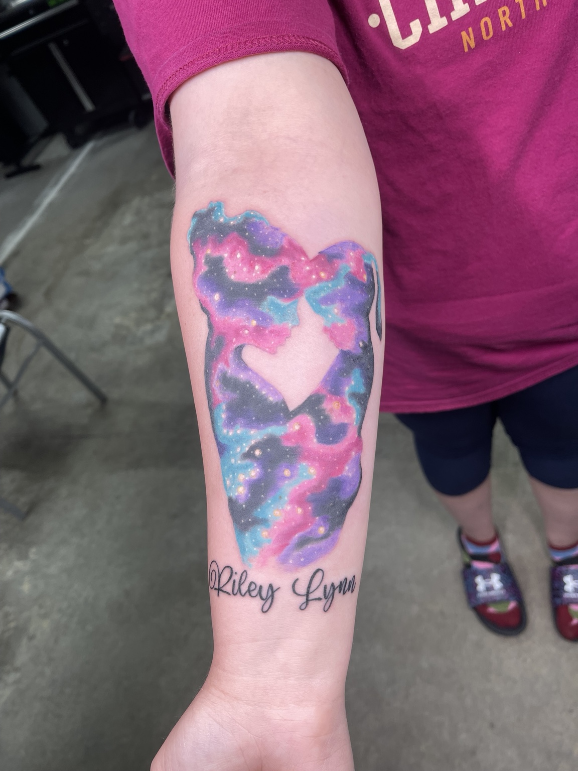 Recovered tattoo still