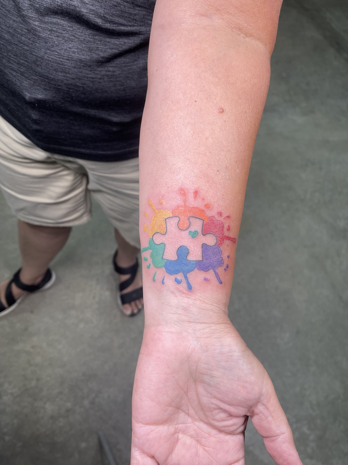 Recovered tattoo still