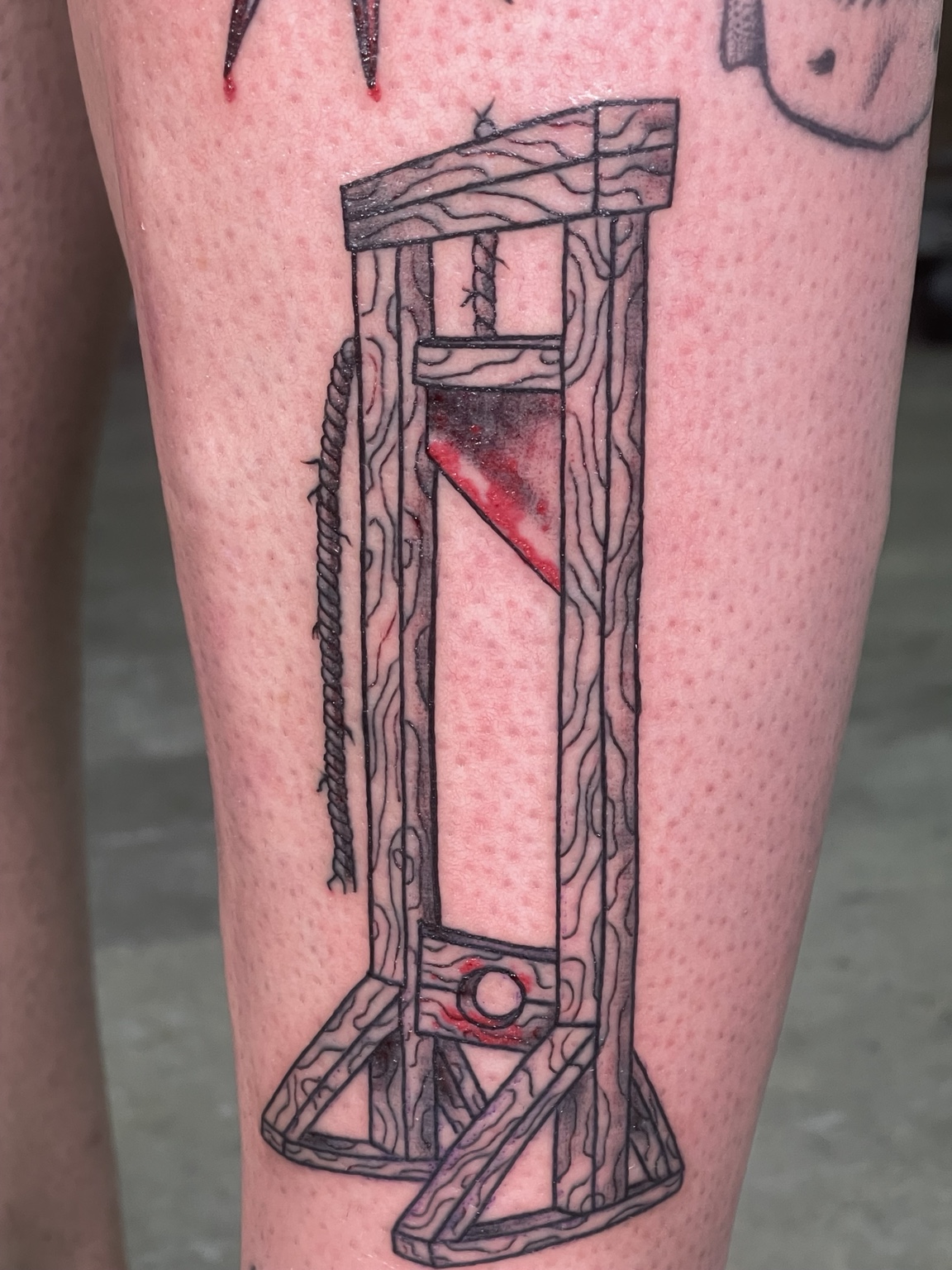 Recovered tattoo view
