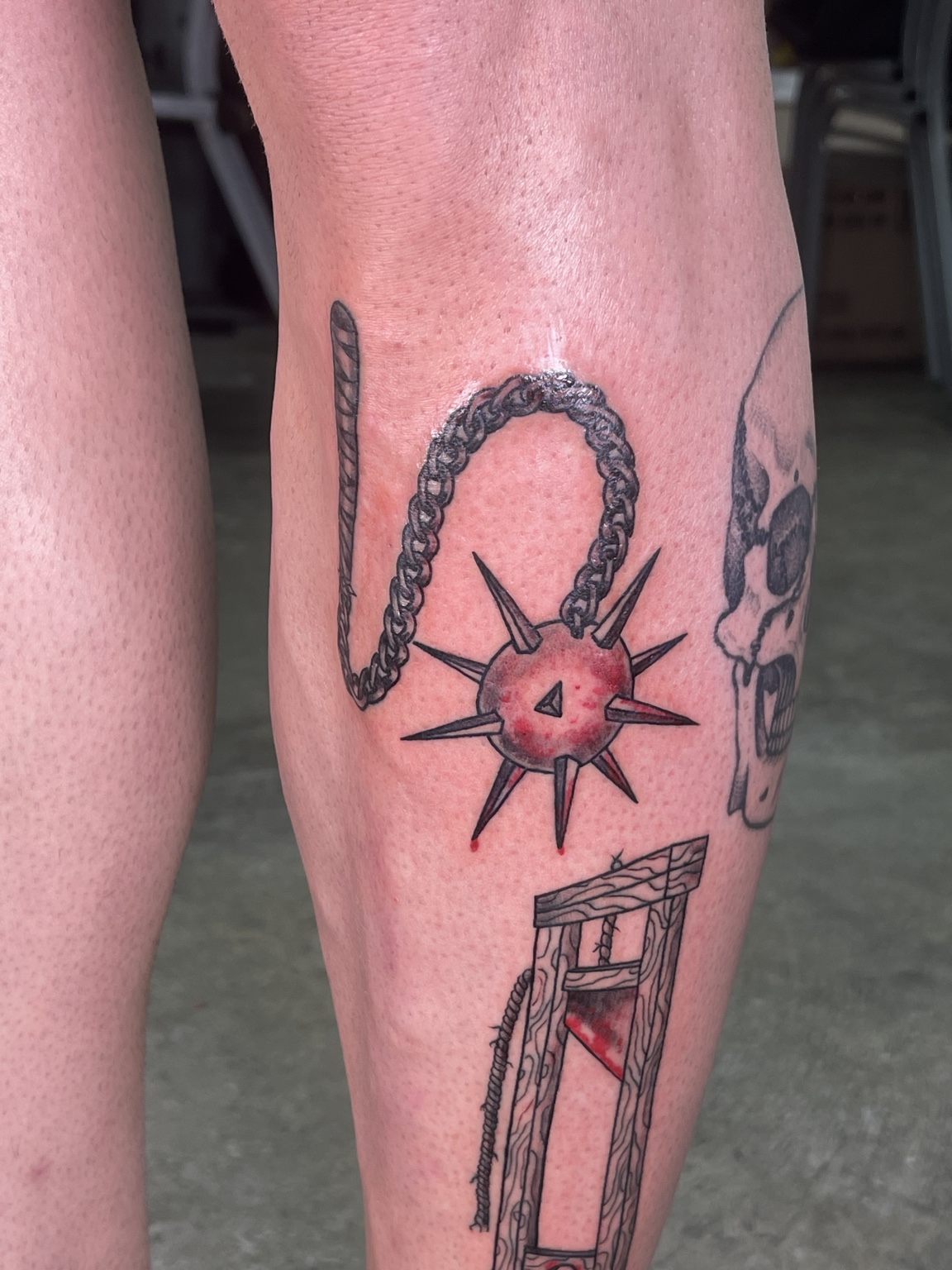 Recovered tattoo view