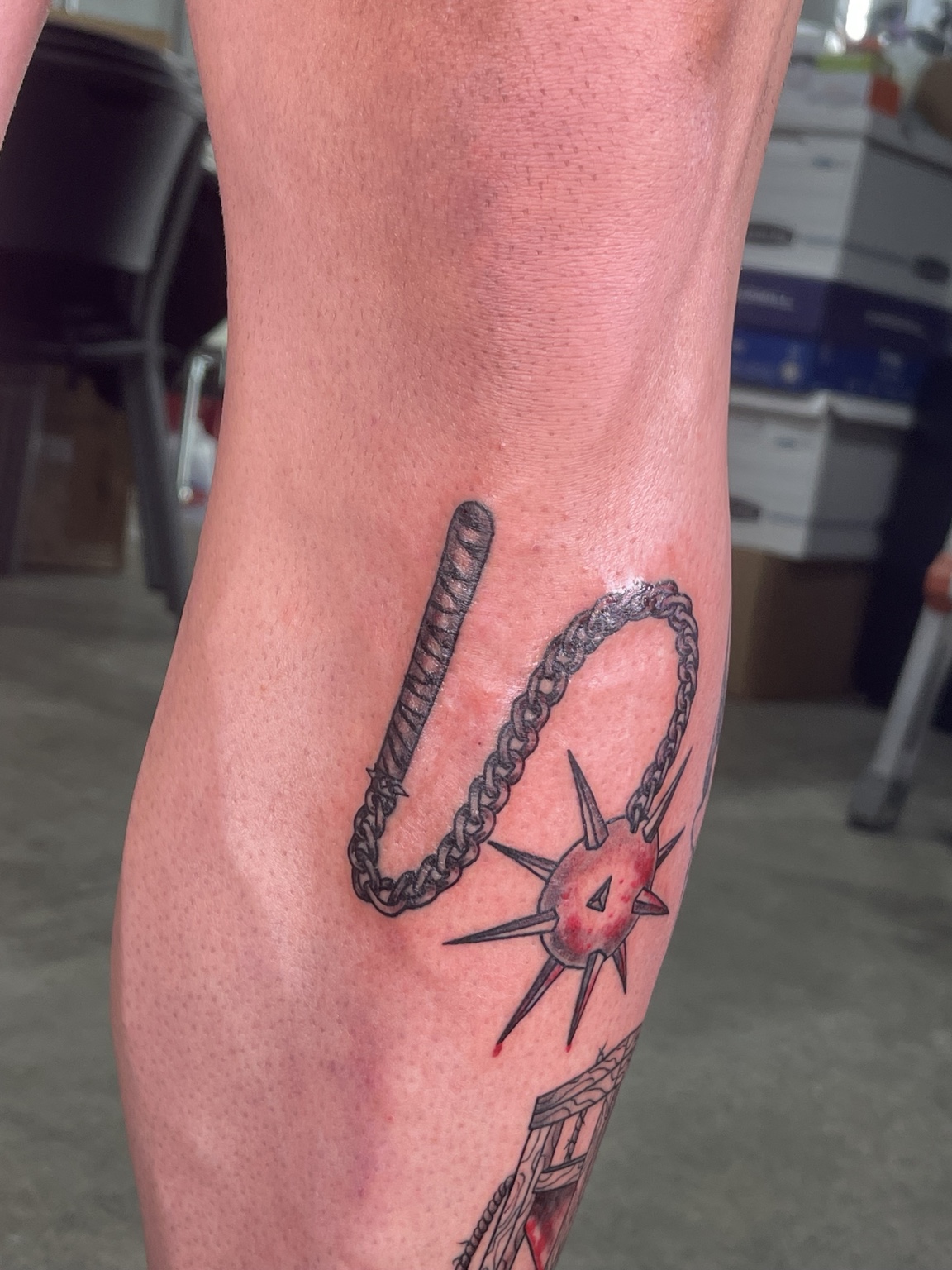 Recovered tattoo view