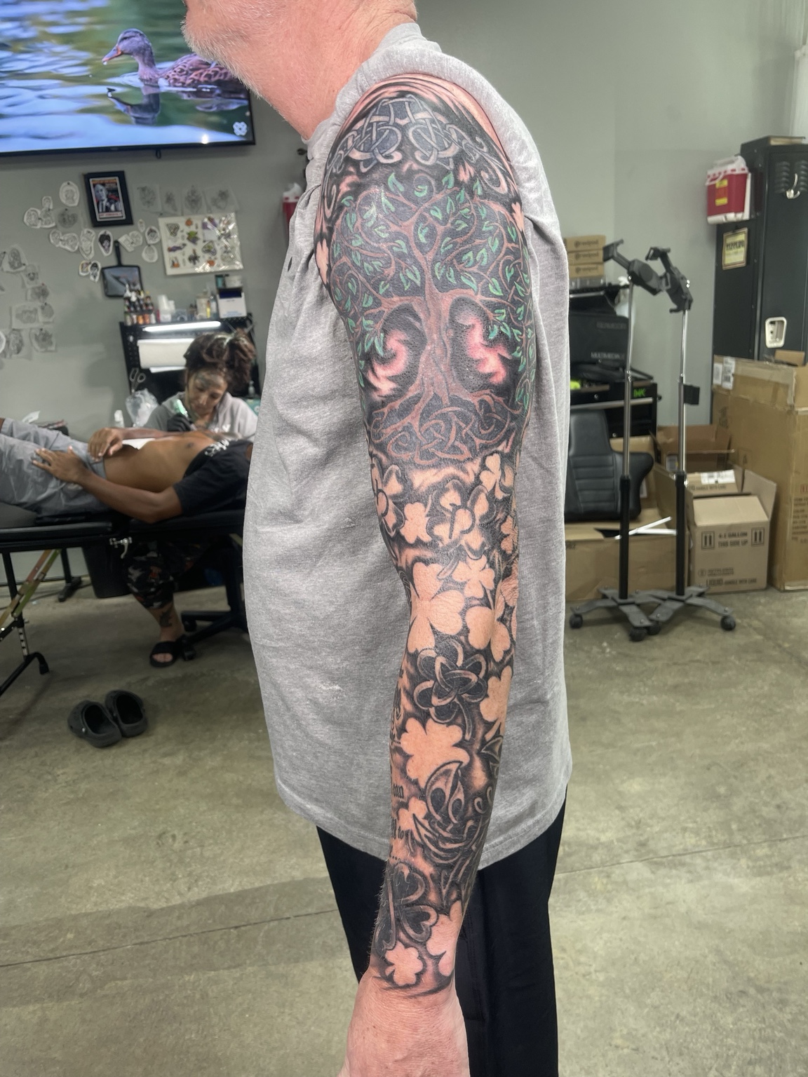 Recovered tattoo view