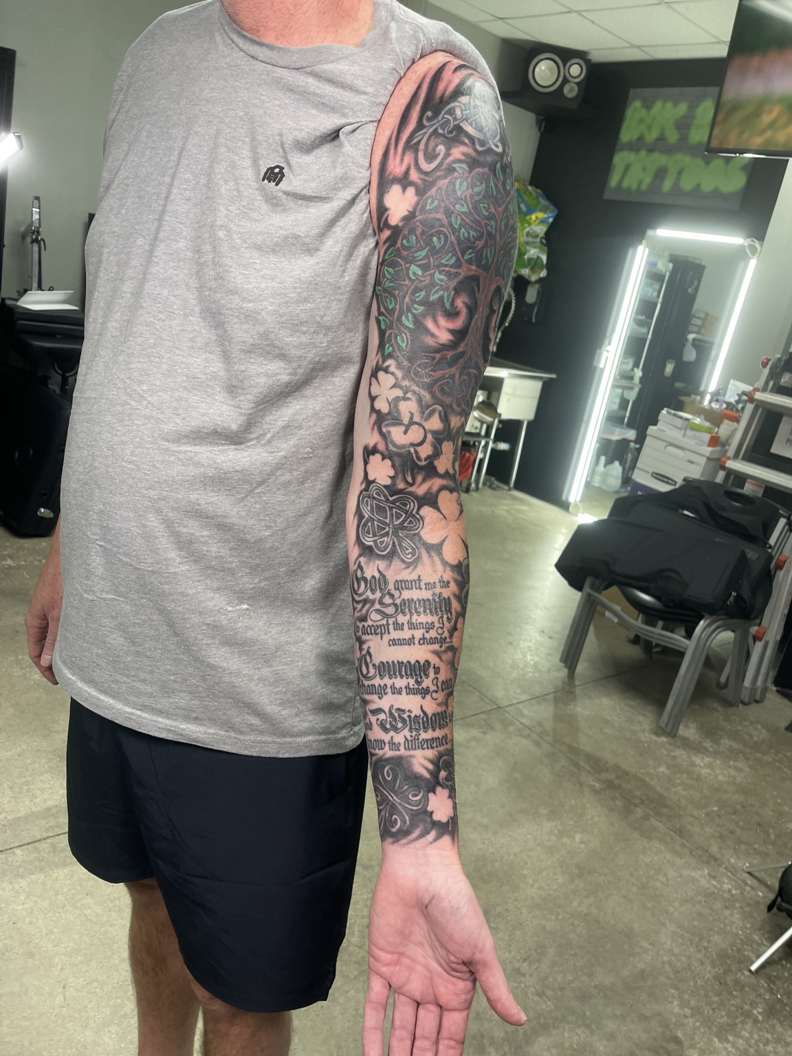 Recovered tattoo view