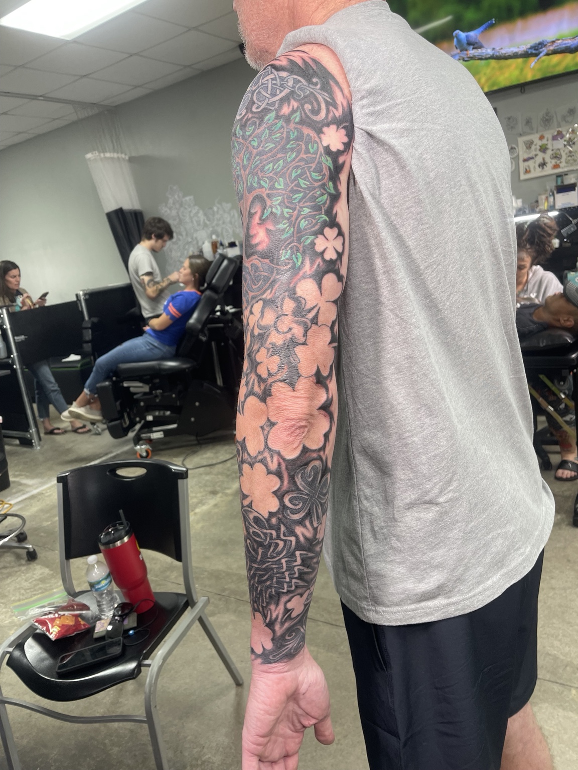 Recovered tattoo view