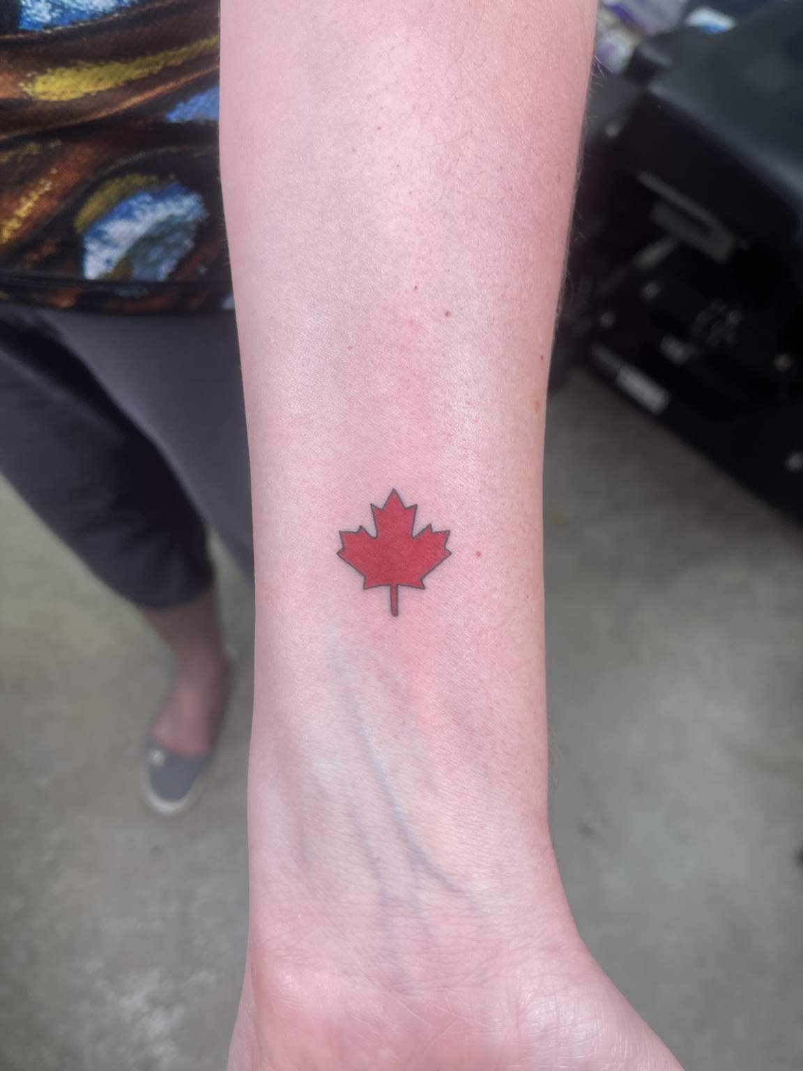 Recovered tattoo still