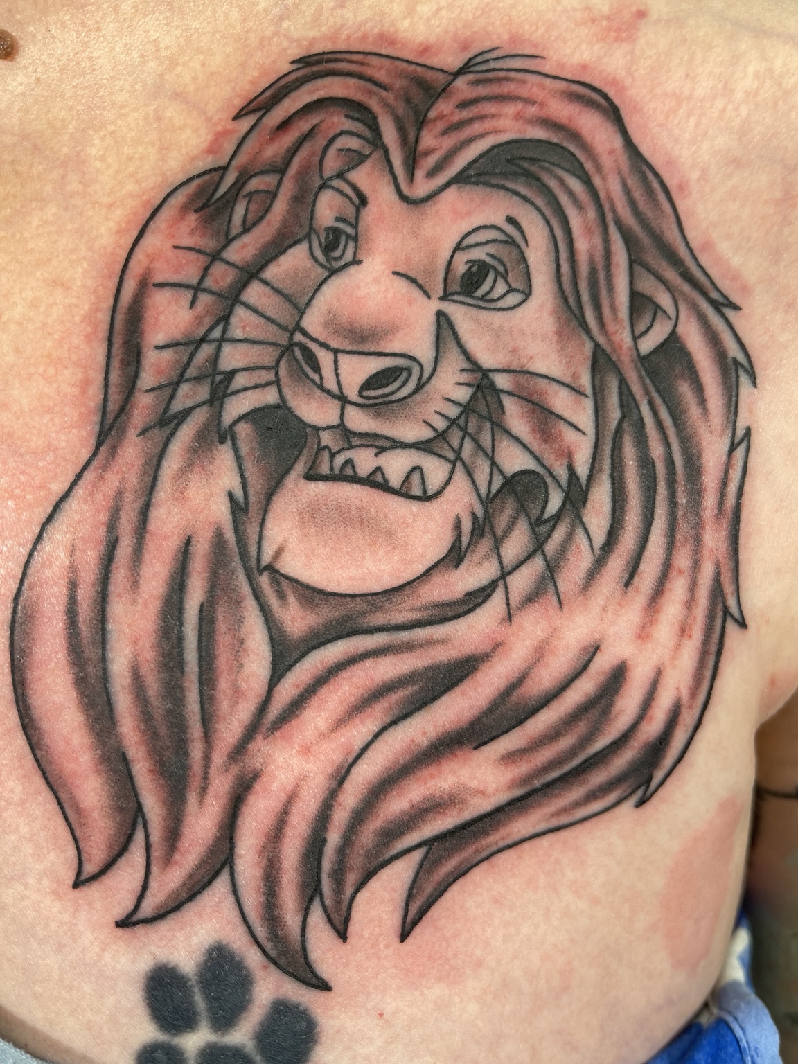 Recovered tattoo still
