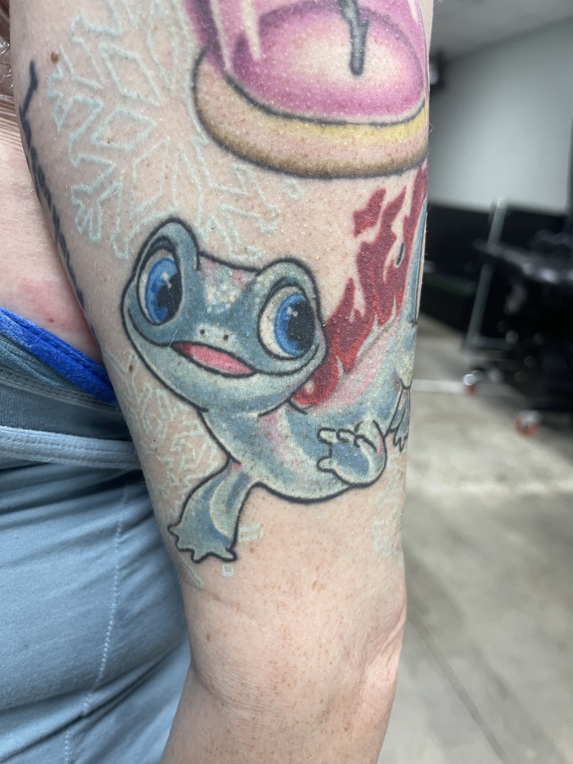 Recovered tattoo still