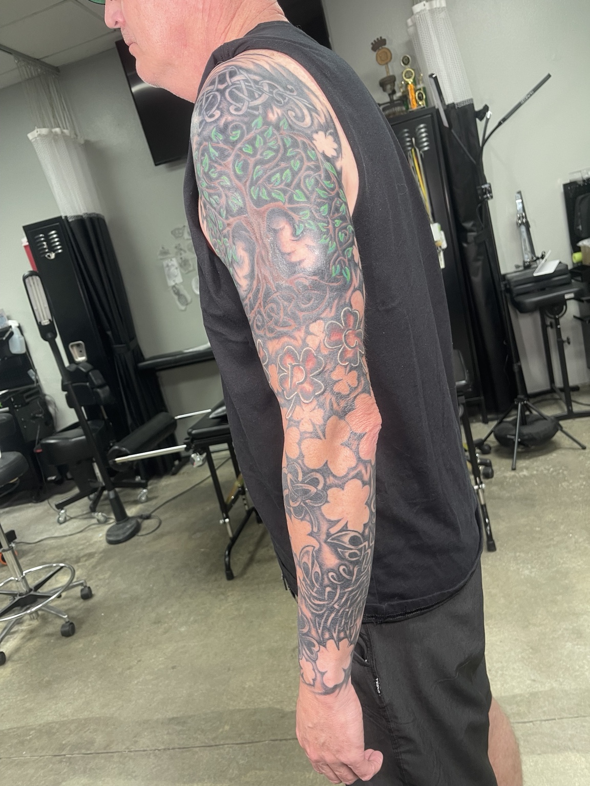 Recovered tattoo view