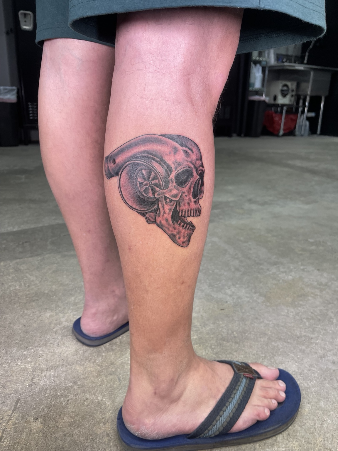 Recovered tattoo view